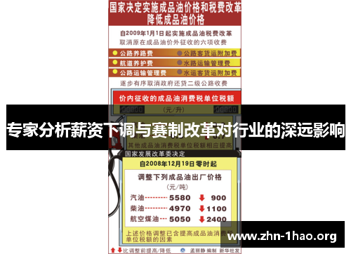 专家分析薪资下调与赛制改革对行业的深远影响