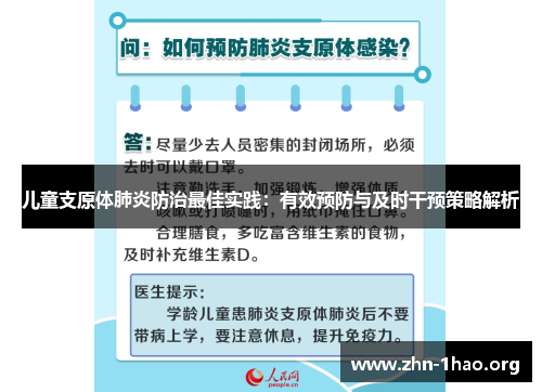 儿童支原体肺炎防治最佳实践：有效预防与及时干预策略解析