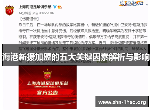 海港新援加盟的五大关键因素解析与影响