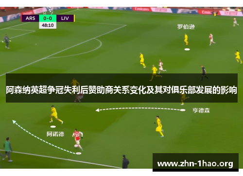 阿森纳英超争冠失利后赞助商关系变化及其对俱乐部发展的影响